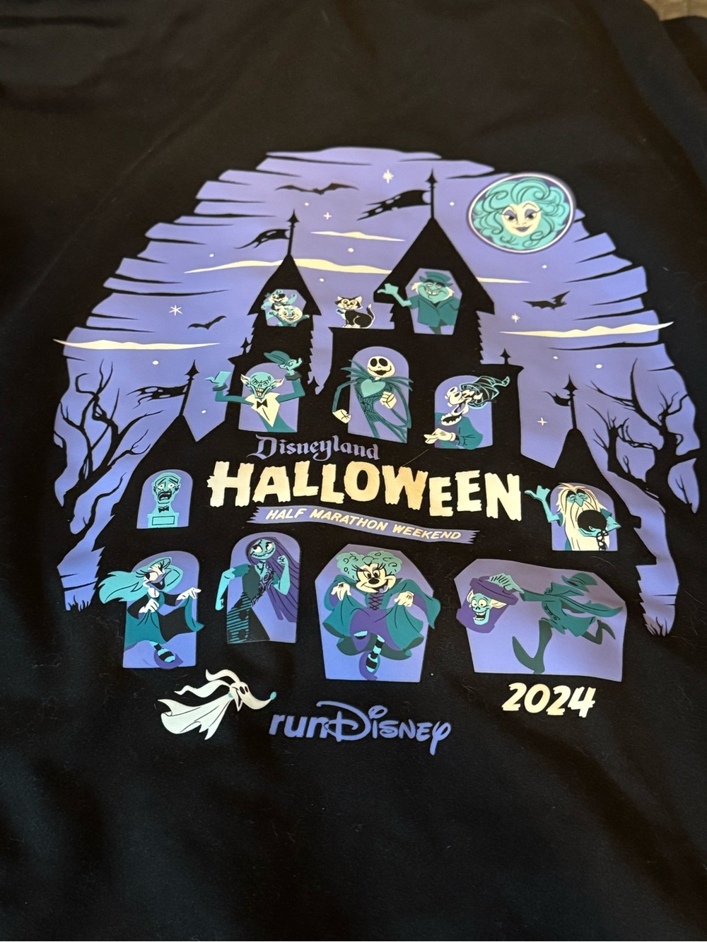 Disneyland Halloween Half Marathon Weekend Jacket Hoodie Run Disney 2024